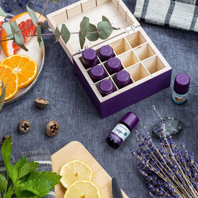 Aromaterapi Boks 12 flasker - Taoasis
