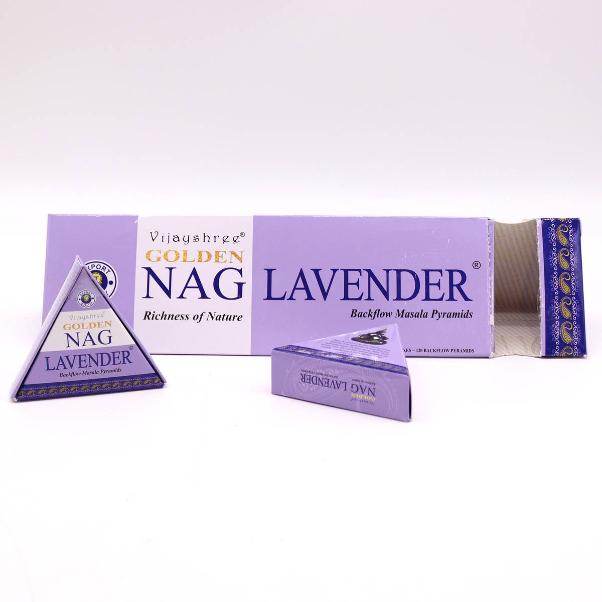 Golden Nag Lavendel Tilbakestrms Kjegler