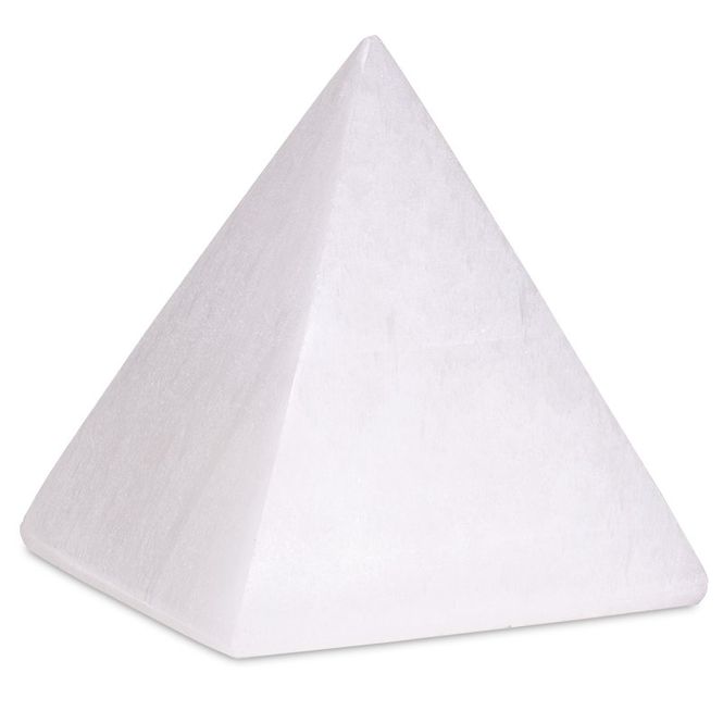 Hovedbilde Selenitt Pyramide 4-5cm