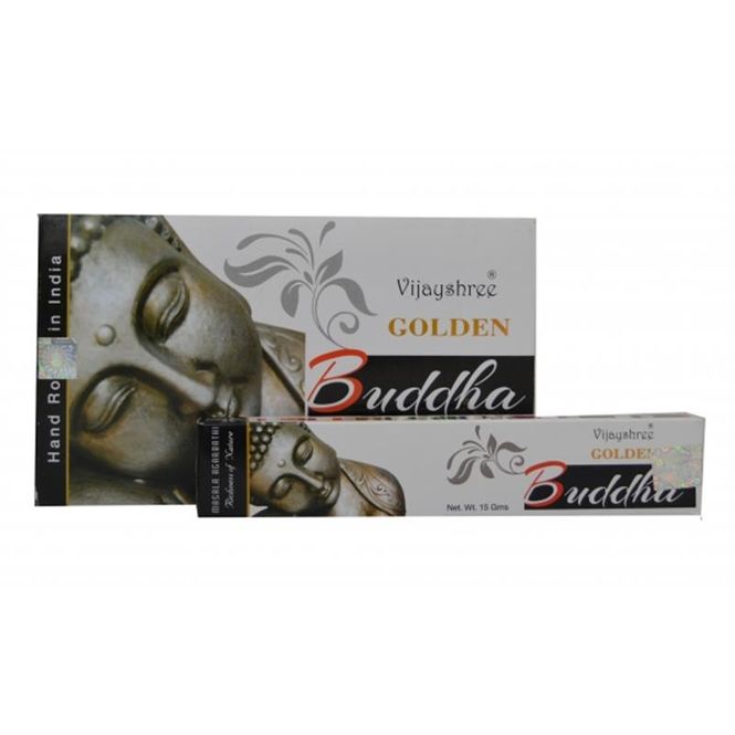 Hovedbilde Golden Buddha Røkelse - ...