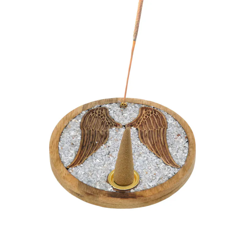 Røkelseholder Angel Wings Angelitt Mango Tre