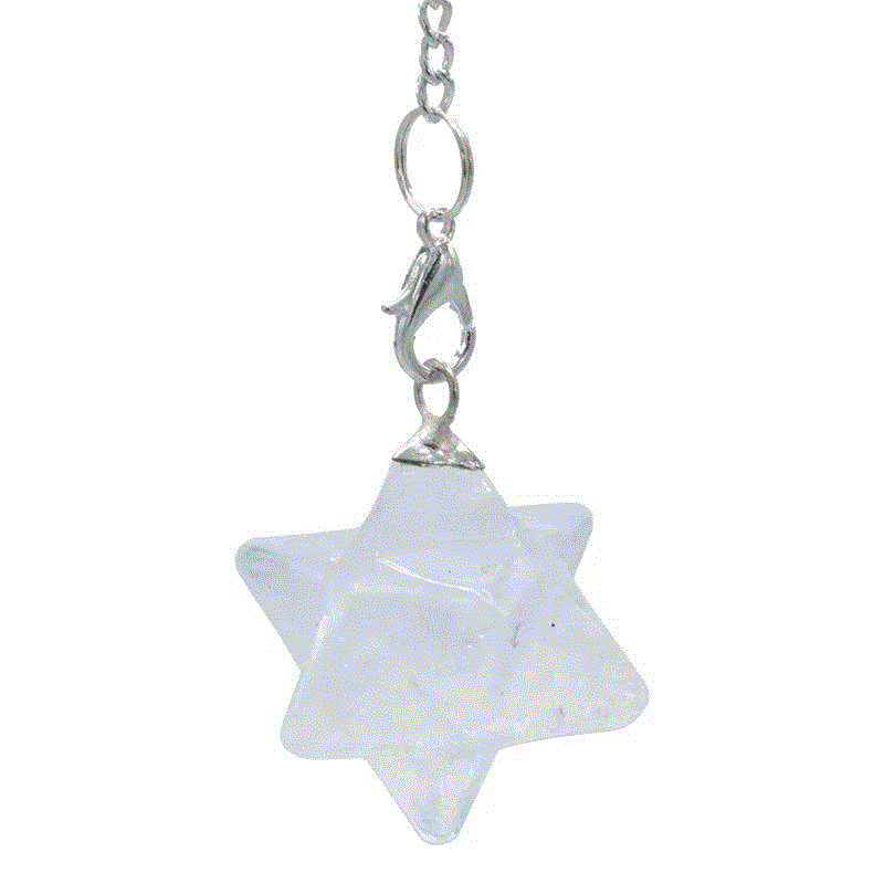 Merkaba Pendel Bergkrystall