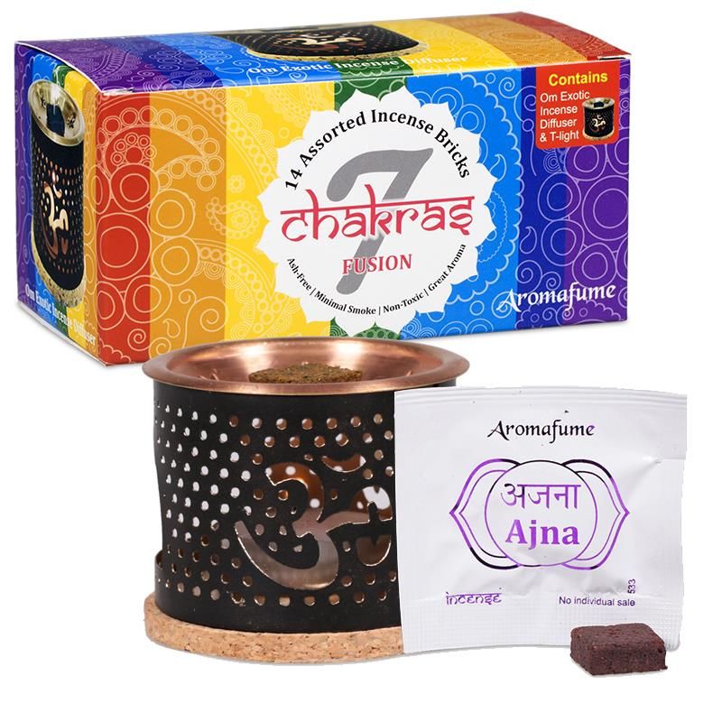 Aromafume 7 Chakra Prøvesett