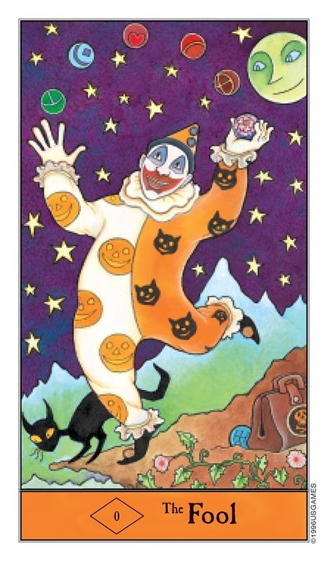 The Halloween Tarot in a Tin