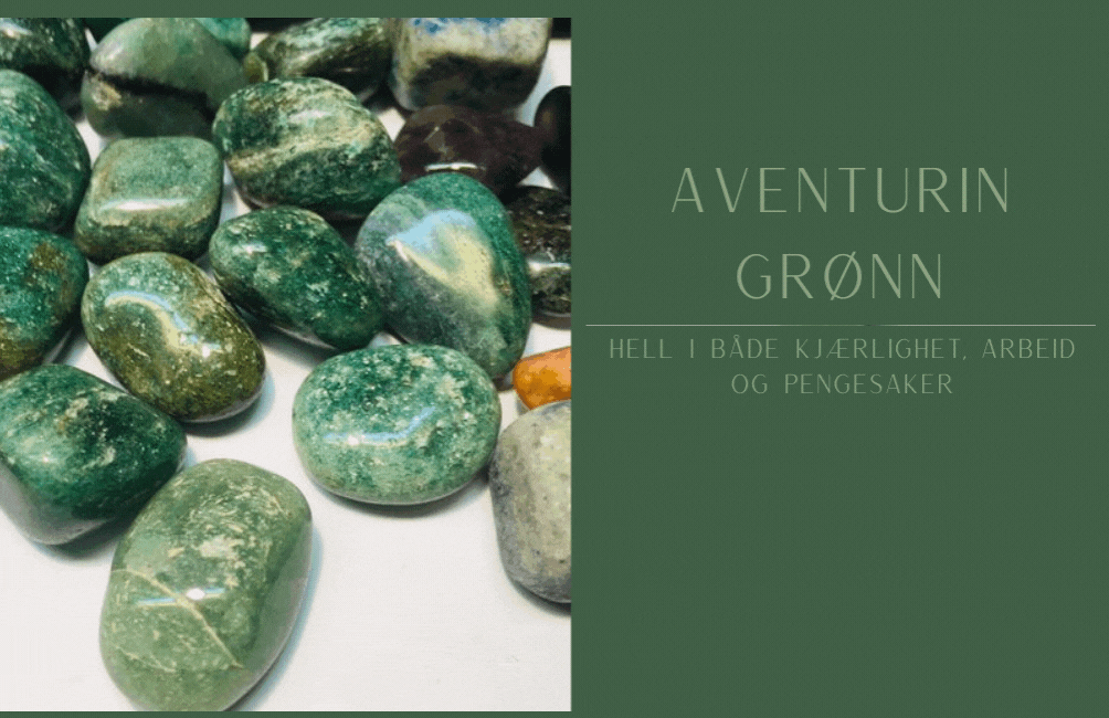 Aventurin Lys Grønn XL