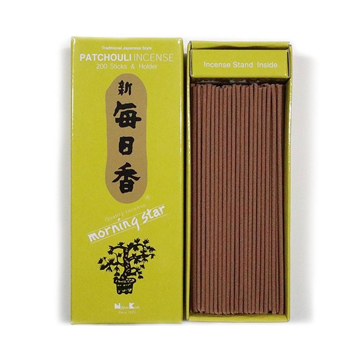 Røkelse Patchouli - Morning Star Incense 200 pinner