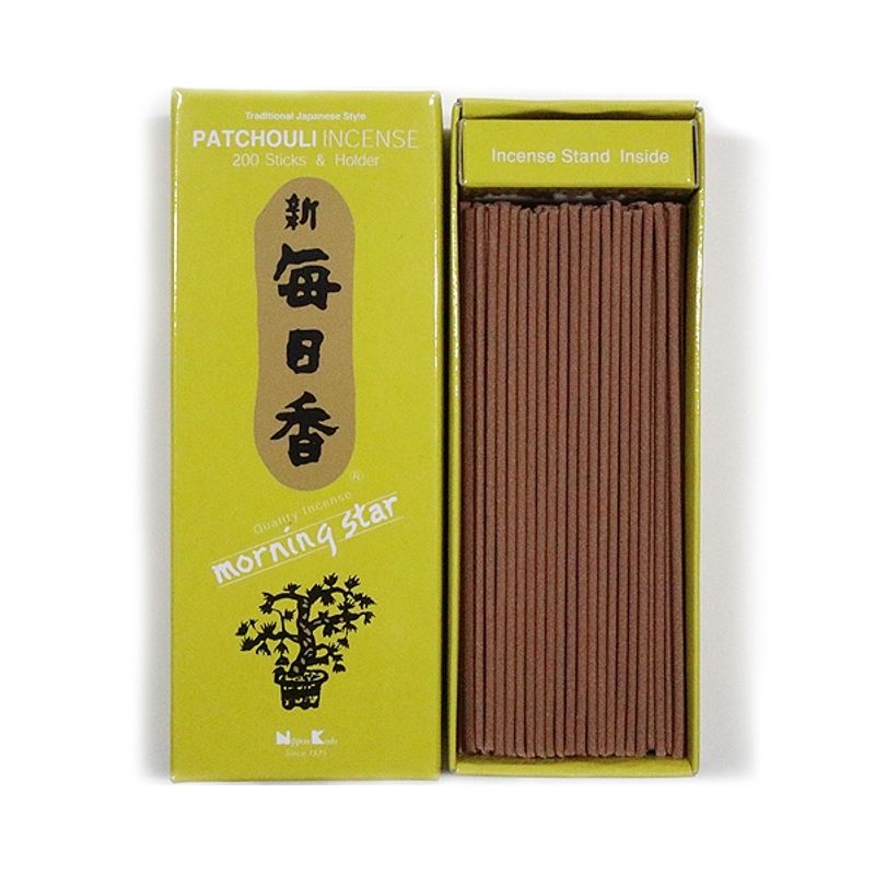 Røkelse Patchouli - Morning Star Incense 200 pinner