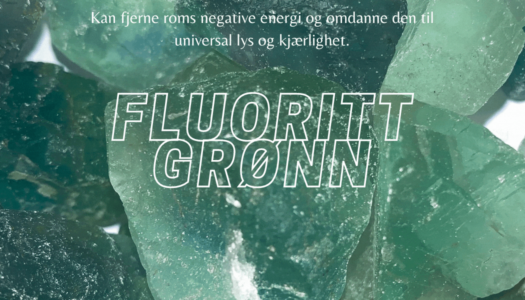 Fluoritt Grønn Råstein 2-4cm