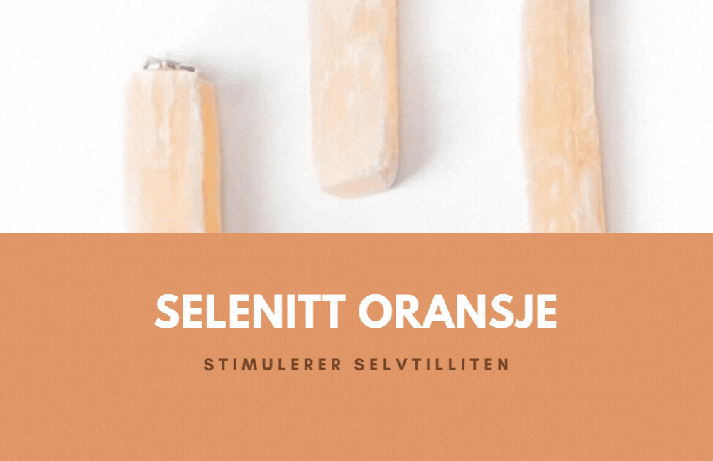 Hovedbilde Selenitt Oransje 