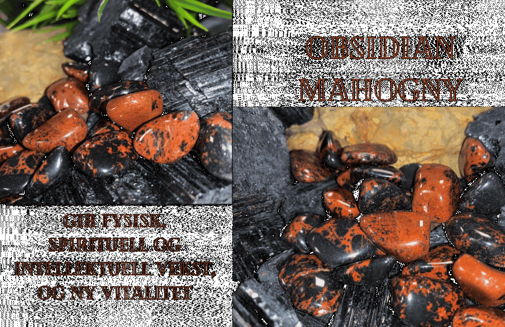 Hovedbilde Obsidian Mahogny Lommestein