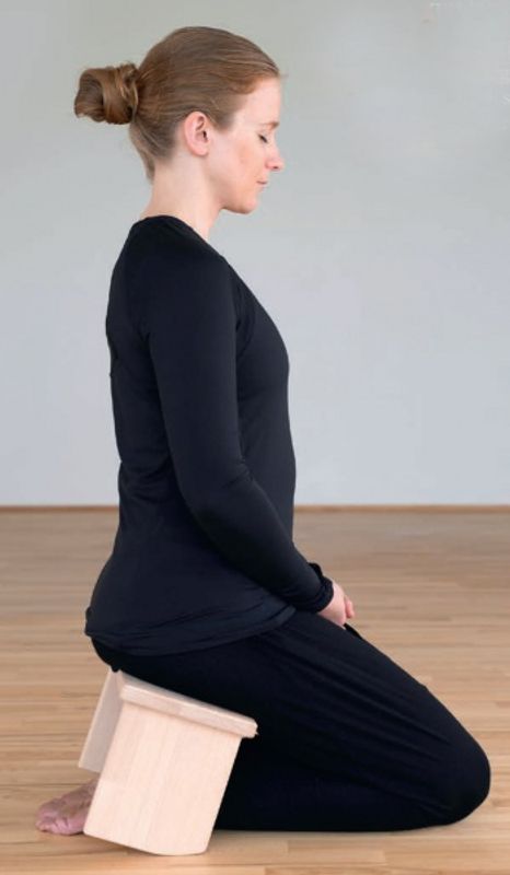 Meditasjonsskammel foldbare bein