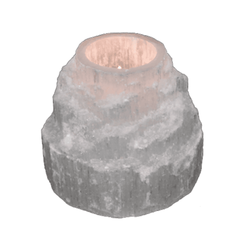 Lighting Selenitt Divine Waterfall Telysholder