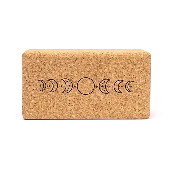 Hovedbilde Yoga Korkblokk Månefaser 23 x ...