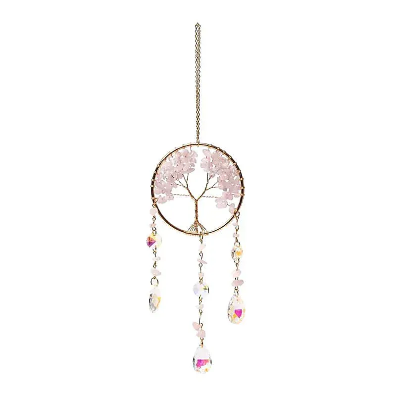 Solfanger Rosenkvarts Tree of  Life
