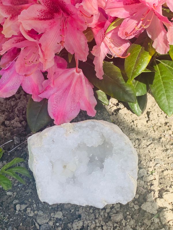 Kvarts Geode Halv 2-5cm
