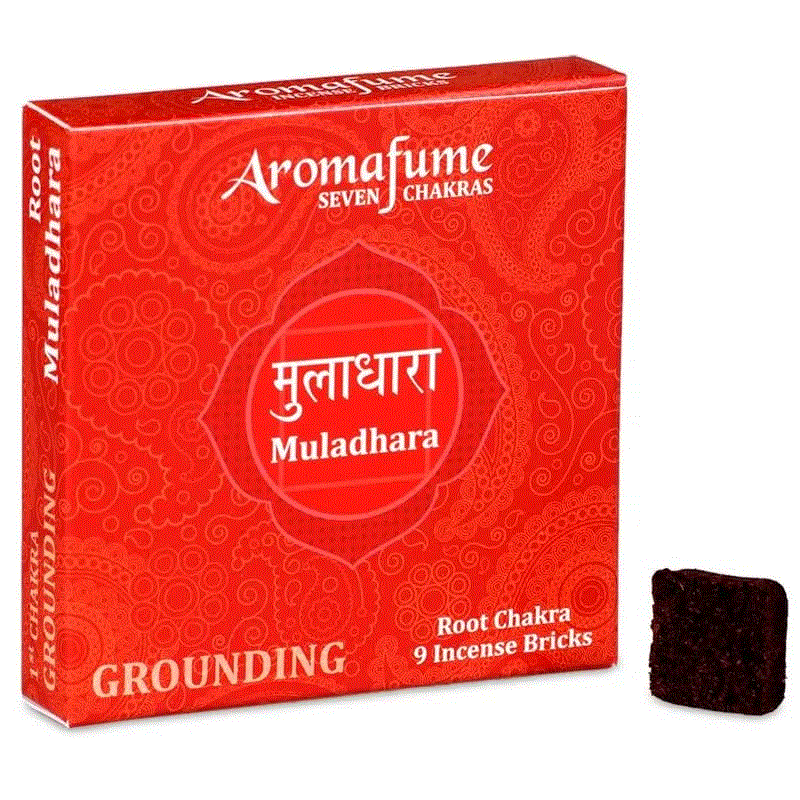 Aromafume rkelsesbriketter Chakra 1 Muladhara