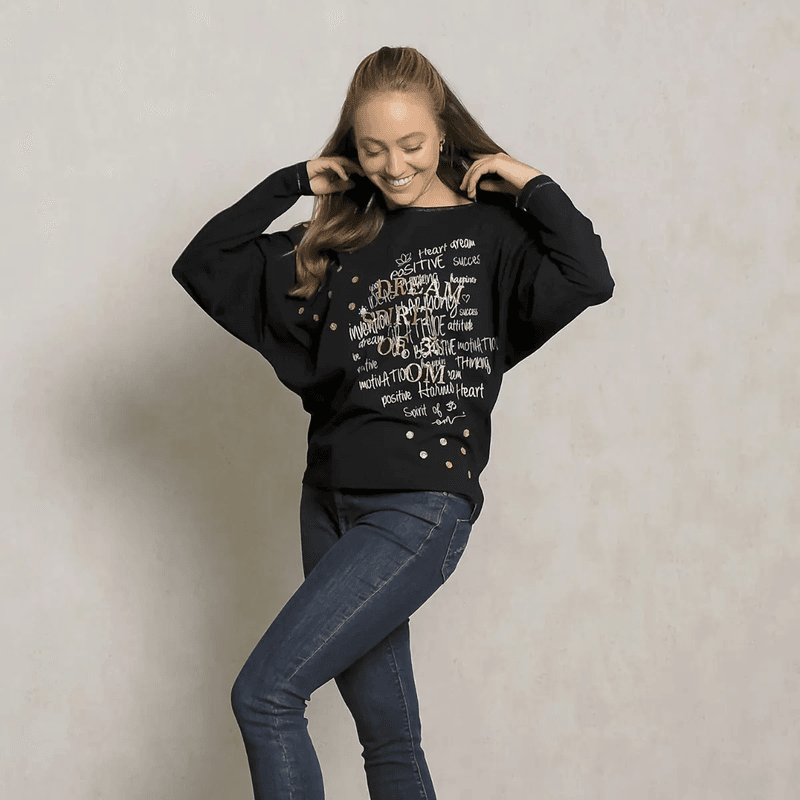 Oversize  Genser Sort