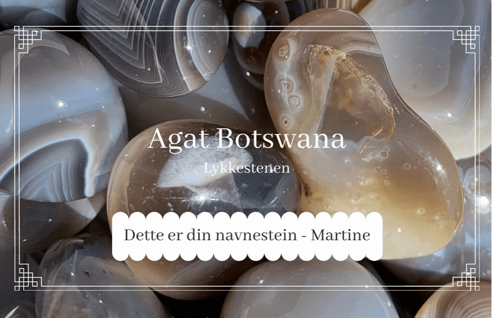 Hovedbilde Martine - Din Navnestein
