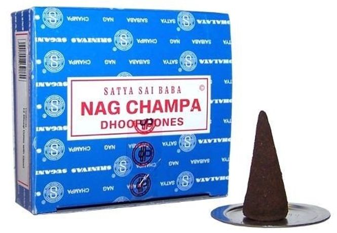 Hovedbilde Nag Champa Dhoop Kjegler