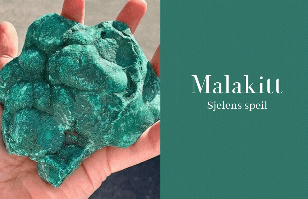 Hovedbilde Malakitt Råstein 180gram fra ...