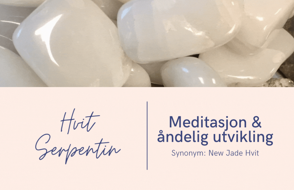 Serpentin Hvit - New Jade Hvit
