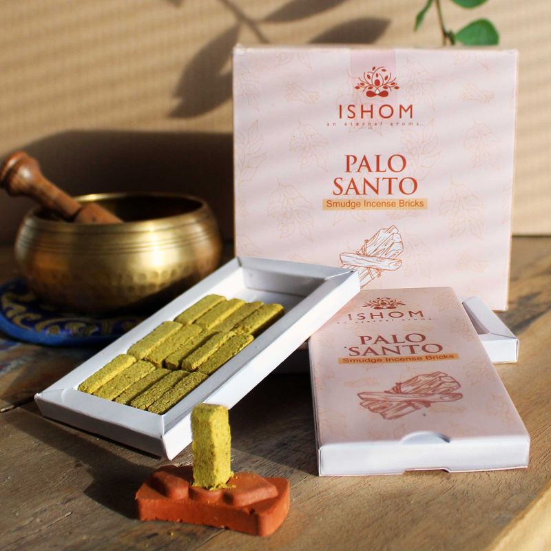 Ishom Palo Santo Røkelse Briketter