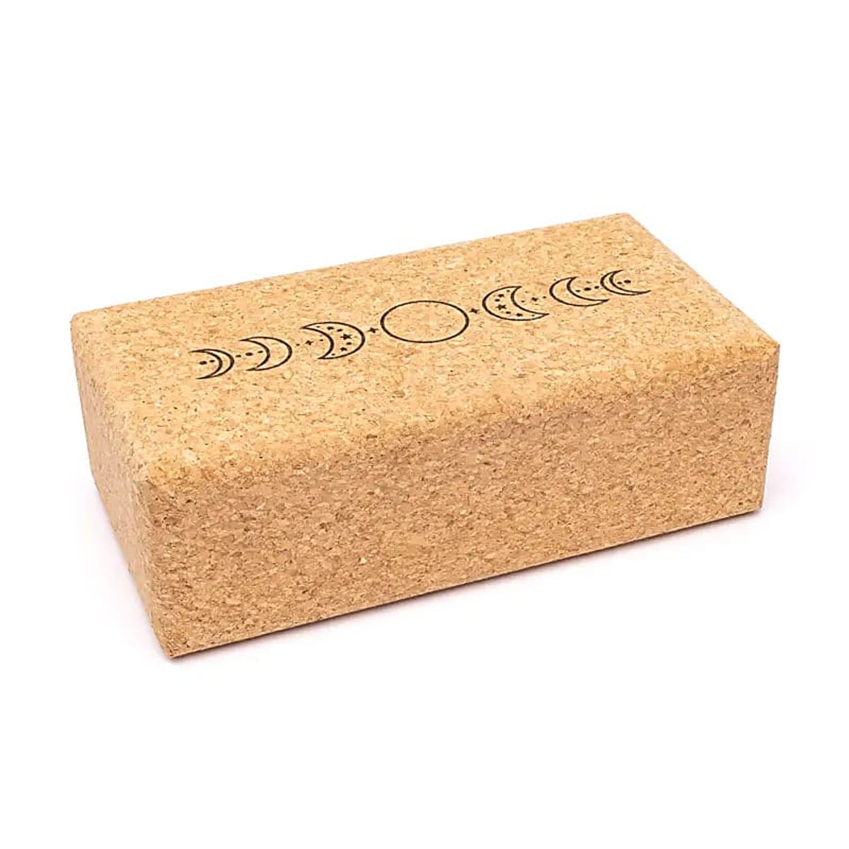 Yoga Korkblokk Månefaser 23 x 12cm