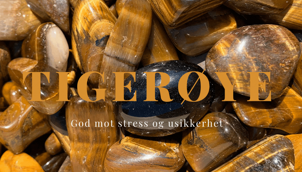 Tigerøye Råstein 258 gram - Kun 1 eksemplar