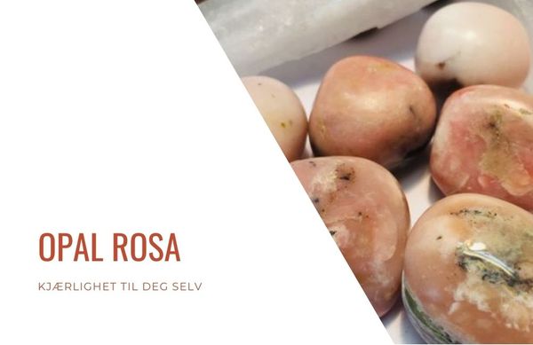 Hovedbilde Armbånd 8mm Opal Rosa