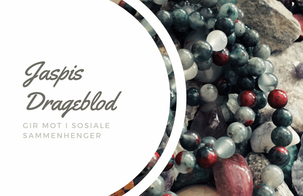 Jaspis Drageblod Dino 45mm