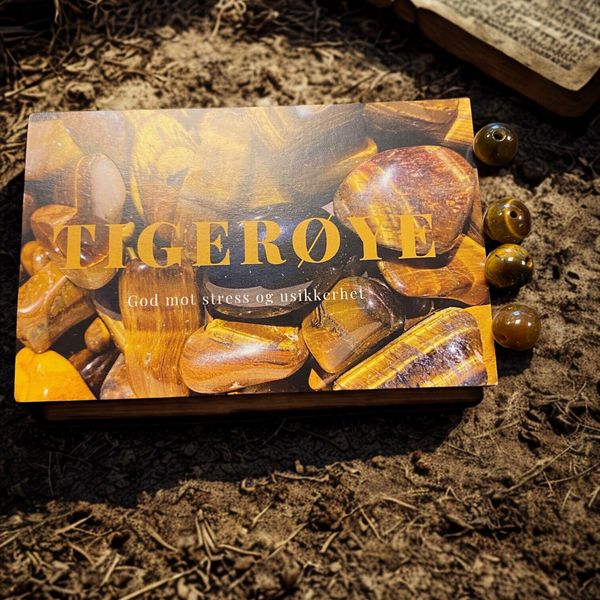 Hovedbilde Armbåndsperle Tigerøye 8mm - ...