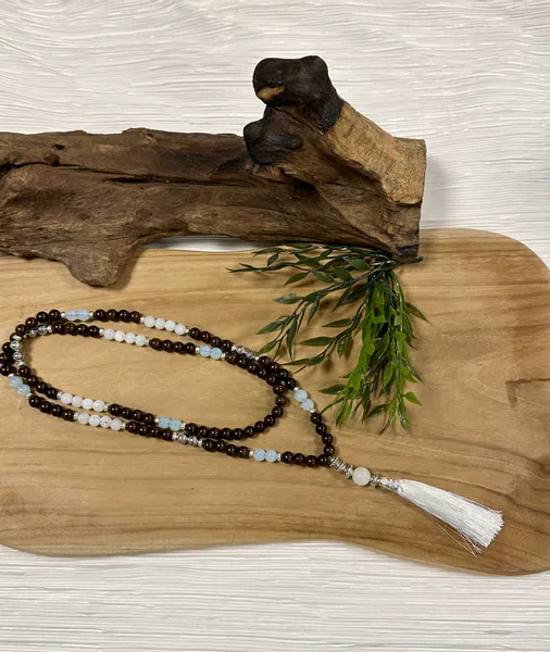 Hovedbilde Mala Kjede Kunst Perler & Tre ...