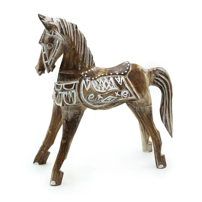 Hovedbilde Antikk Hest 32cm