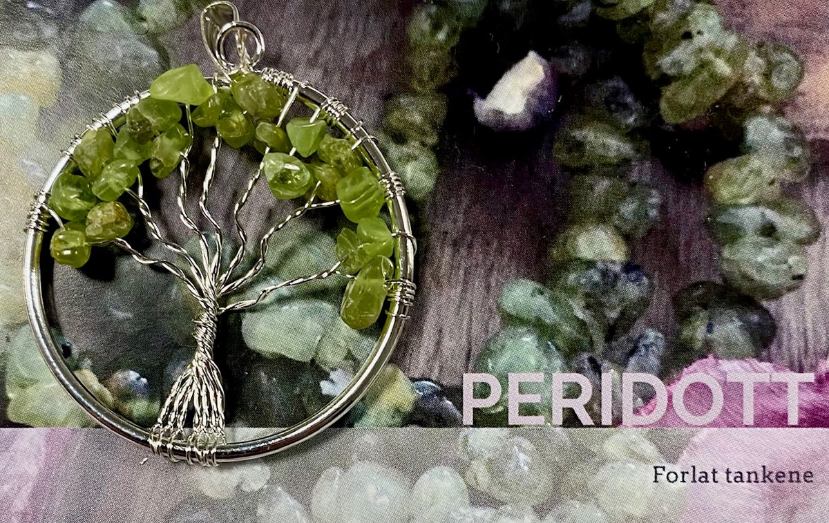 Peridott Livets Tre Anheng