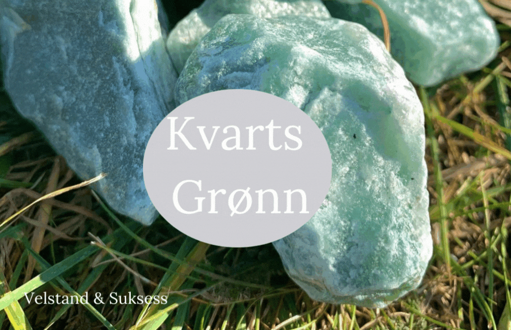 Grønn Kvarts Råstein 2-3cm - 8-15gram
