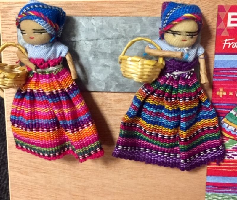MAGNET Bekymringsdukke Mayan People