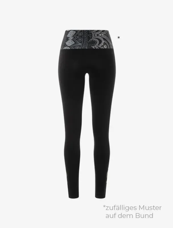 Yoga Leggings Maui Madhya Sort L
