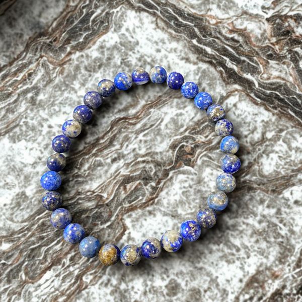 Hovedbilde Stort Armbånd Lapis Lazuli ...