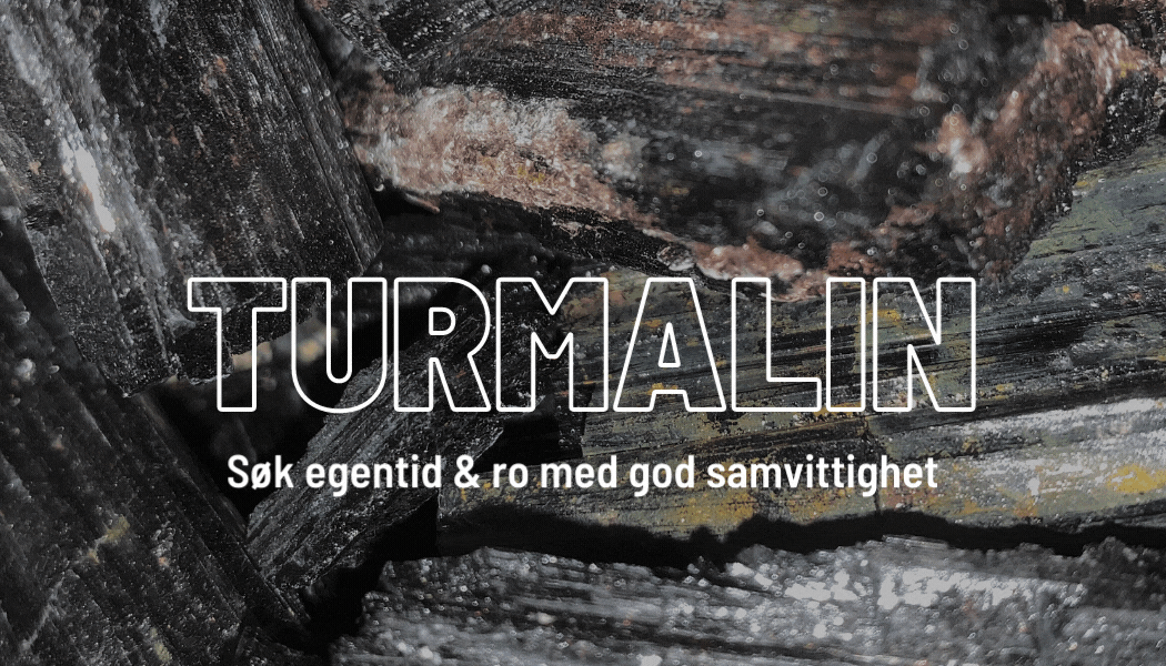 Turmalin Sort Råstein Forsølvet Anheng