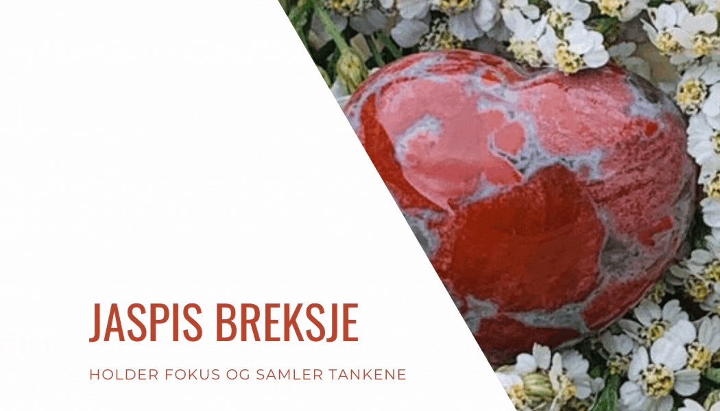 Jaspis Breksje XL 30-40gram fra Norge