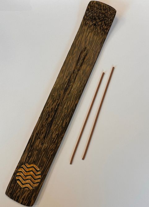 Hovedbilde Palmetre Røkelseholder Bølge