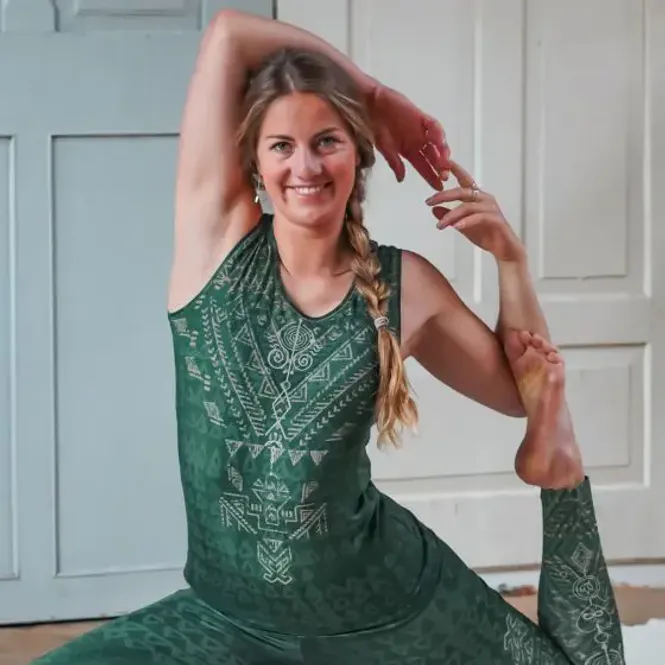 Hovedbilde Yoga Top Buddhi Smaragd