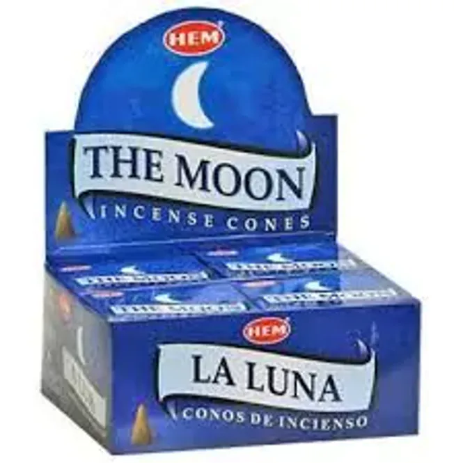 Hovedbilde Hem The Moon Kjegle Røkelse
