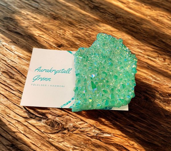 Hovedbilde Aurakrystall Gruppe Grønn ...