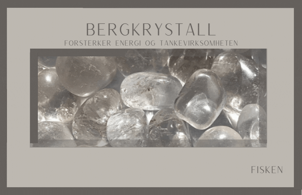 Bergkrystall  10-pack m/Gaveboks