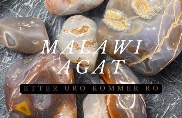 Hovedbilde Malawi Agat XL 30gram - Kun 1 ...