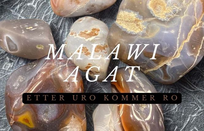 Hovedbilde Malawi Agat XL 30gram - Kun 1 ...