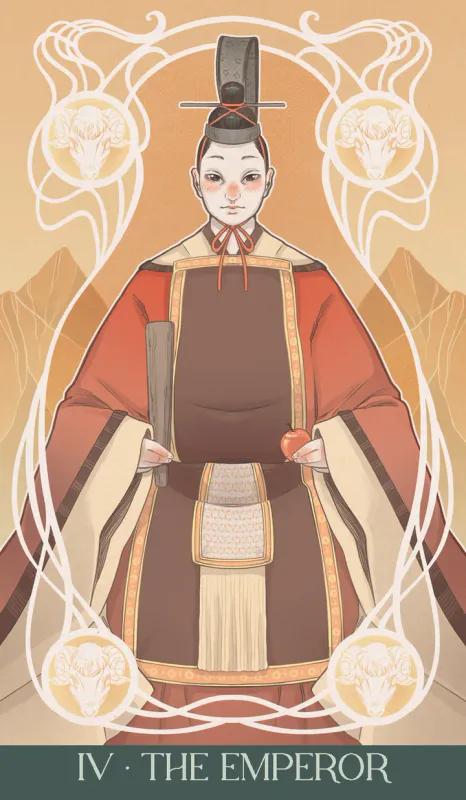 Japanese Art Nouveau Tarot