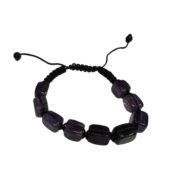 Hovedbilde Ametyst Kube Armbånd ...