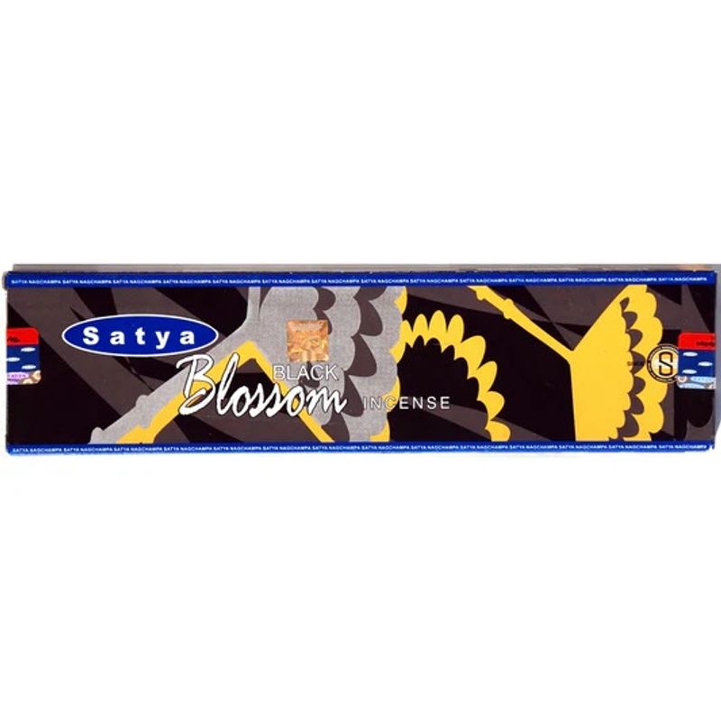 Satya Black Blossom 20gram Pinne Røkelse